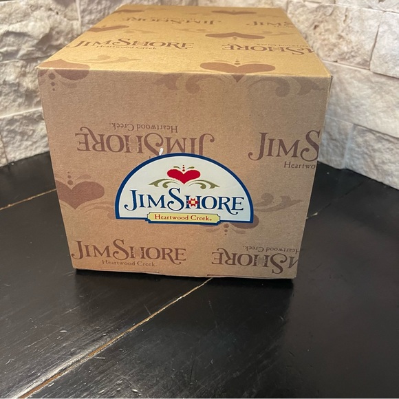 JIM SHORE Heartwood Creek Collection Snowman 2010 Mantel Stocking Hanger #407620 - Picture 9 of 10